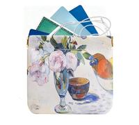 Porte-Monnaie De Change pour Pièces | Pochette De Rangement À Pression,Porte-Monnaie Élégant avec Design Peinture Aquarelle | pour Femme Mère Adolescente Fille Clés Rouges À Lèvres Cartes