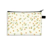 Porte Monnaie De Fleurs Petite Trousse Maquillage Trousse Maquillage Femme De Voyage pour Femme Portable Trousse De Maquillage Cosmétique Organiseur,Trousse De Toilette Fille