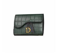 Porte-Monnaie De Luxe à Loquet Pour Filles - FUNMOON - Crocodile Vert - Synthétique - Femme