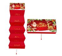 Porte-monnaie de Noël - Accessoire fête, organiseur trésorerie du Père Noël, 10 emplacements, compact et léger | Étui vacances pour hommes, femmes, garçons, filles, adolescents, épouse, mari, fils, fi