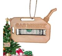 Porte-monnaie de Noël, porte-argent, décorations de Noël | Conception de réservoir d'huile de voiture, porte-argent, porte-dollar, pendentif de décoration de Noël pour hommes, filles, d, Voir