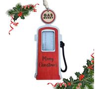 Porte-monnaie de Noël, porte-argent, décorations de Noël | Conception de réservoir d'huile de voiture, porte-argent, porte-dollar, pendentif de décoration de Noël pour hommes, filles, a, Voir