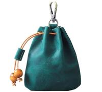 Porte-monnaie de sorcière avec cordon de serrage, pochette de rangement médiévale, sac vintage, cosplay, cuir pleine fleur, fait à la main, accessoires d'extérieur for hommes et femmes occidentaux cow