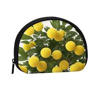 Porte-monnaie de voyage avec fermeture éclair pour argent, carte, clé, rouge à lèvres - Chrysanthèmes ronds, noir, taille unique, moderne, Noir , Taille unique, Moderne