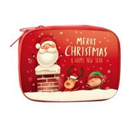 Porte-monnaie décoratif en étain avec images de vacances et fermeture éclair hermétique pour une utilisation comme article décoratif ou pochette fonctionnelle (1)