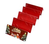 Porte-monnaie décoratif pour Noël, avec enveloppe, clip pour organiser des cartes de vœux, pour enfants, adultes et filles, pour les vacances, les anniversaires, les fêtes scolaires, les fêtes et les