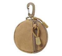 Porte-Monnaie d'extérieur - Sac à Langer Rond, Portefeuille Compact | Petit étui Multifonctionnel pour écouteurs, Porte-clés, Sac Banane de Voyage pour randonnée, Camping, Escalade, Cyclisme et