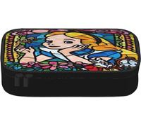 Porte-Monnaie Disney Alice Au Pays Des Merveilles En Toile Avec Fermeture Éclair Pour Femmes, Hommes Et Enfants