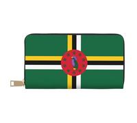 Porte-monnaie drapeau du Commonwealth de la Dominique - Tendance et polyvalent - Peut contenir des téléphones portables, des pièces de monnaie, des clés