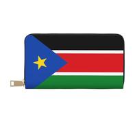 Porte-monnaie drapeau du Soudan du Sud - Tendance et polyvalent - Peut contenir des téléphones portables, des pièces de monnaie, des clés