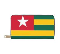 Porte-monnaie drapeau du Togo à la mode et polyvalent pouvant contenir des téléphones portables, des pièces de monnaie, des clés