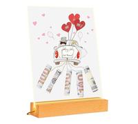 Porte-Monnaie éclairé, Porte-Monnaie pour espèces - Porte-Monnaie éclairés pour décoration de Mariage | Porte-Monnaie Artisanal de Bureau pour Mariage, Anniversaire, Saint-Valentin, noël