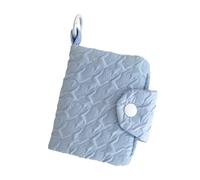Porte-monnaie élégant en relief polyvalent avec détails en relief pour toutes les occasions, bleu