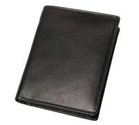 Porte-monnaie en cuir ALASSIO - Schwarz - Simple - Homme