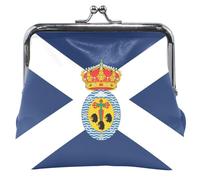 Porte-monnaie en cuir avec motif drapeau de Santa Cruz de Tenerife