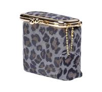 Porte-Monnaie en Cuir imprimé léopard véritable, pour Cartes d ' Argent, clés, Essentiels de Voyage, Porte-Monnaie imprimé léopard