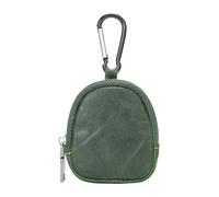 Porte-Monnaie en Cuir, Porte-Monnaie en Cuir - Portefeuille pour Le Changement - Porte-Monnaie étanche pour Femme Homme, Sac à Monnaie, étui élégant pour clés, Vert, riferimento Alla descrizione