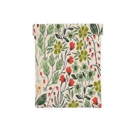 Porte-monnaie en cuir pour femme, belles fleurs, portefeuille fin avec blocage RFID pour homme, mini pochette zippée, organiseur de petits articles pour espèces, pièces de monnaie, cartes, fermeture à