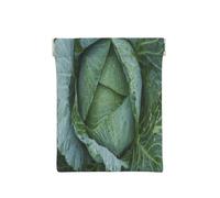 Porte-monnaie en cuir pour femme, chou brillant, portefeuille fin avec blocage RFID pour homme, mini pochette à fermeture éclair, organiseur de petits articles pour espèces, pièces de monnaie, cartes