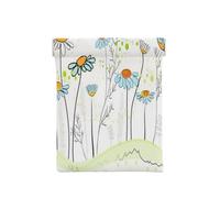 Porte-monnaie en cuir pour femme, motif floral, portefeuille fin avec blocage RFID pour homme, mini pochette zippée, organiseur de petits articles pour espèces, pièces de monnaie, cartes, fermeture à