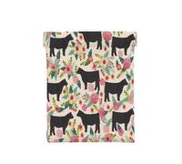 Porte-monnaie en cuir pour femme, sanctuaire de la ferme bovine, portefeuille fin avec blocage RFID pour homme, mini pochette à fermeture éclair, organiseur de petits articles pour espèces, pièces de