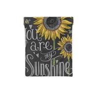 Porte-monnaie en cuir pour femme, « You Are My Sunflower », portefeuille fin avec blocage RFID pour homme, mini pochette zippée, organiseur de petits articles pour espèces, pièces de monnaie, cartes