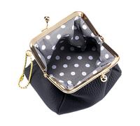 Porte-monnaie En Cuir Pour Femmes,Portefeuille avec Fermeture À Cliquet Portable | Sac Portable,Pour Femmes Étudiants Voyageurs Collectionneurs Professionnels Shopping Voyage Rouge à Lèvres Cash