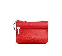 Porte-monnaie en cuir synthétique pour homme, petit porte-monnaie, porte-monnaie, porte-clés, mini pochette fonctionnelle à fermeture éclair, 9, Taille unique