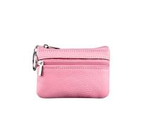 Porte-monnaie en cuir synthétique pour homme, petit porte-monnaie, porte-monnaie, porte-clés, mini pochette fonctionnelle à fermeture éclair, 7, Taille unique