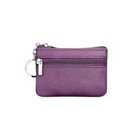 Porte-monnaie en cuir synthétique pour homme, petit porte-monnaie, porte-monnaie, porte-clés, mini pochette fonctionnelle à fermeture éclair, 8, Taille unique