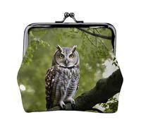 Porte-monnaie en forme de branches d'arbre hibou, porte-monnaie pour festivals et occasions spéciales, Noir , Taille unique, Art Déco