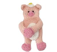 Porte-Monnaie en Forme de Chat câlin, Pochette Porte-clés et Sac à Rouge à lèvres, Mini-étuis pour écouteurs en Forme d'ourson Mignon, Porte-Monnaie en Peluche Fait Main (Pig)