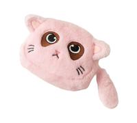 Porte-monnaie en peluche avec fermeture éclair - Joli portefeuille - Pour femmes et enfants - Petite trousse de maquillage - Petit sac à monnaie - Cadeau, a, Beauté de masse