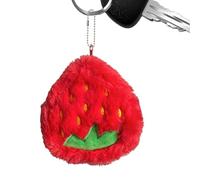 Porte-monnaie en peluche | Petit portefeuille sur le thème des fruits, petit porte-monnaie doux, pendentif de sac en peluche, résistant à l'usure, multifonctionnel, tendance, convient aux cartes,