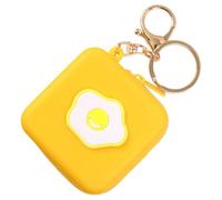 Porte-monnaie en silicone - Petit sac à main changeant de pièce de monnaie - Motif mignon - Sans efforts - Pochette mignonne multi- mignon pour sac à dos Design à fermeture éclair avec