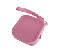 Porte-monnaie en silicone, porte-monnaie carré, petit porte-monnaie de maquillage avec fermeture éclair, portefeuille pour carte de crédit, clés, rouge à lèvres, rose, Consulte la descripción, Voir