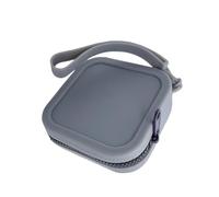 Porte-monnaie en silicone, porte-monnaie carré, petit porte-monnaie de maquillage avec fermeture éclair, portefeuille pour carte de crédit, clés, rouge à lèvres, gris, Consulte la descripción, Voir