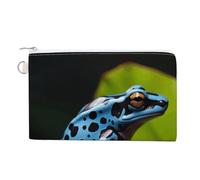 Porte-monnaie en toile Golden Retriever et fleurs pour femme - Petit portefeuille fin avec fermeture éclair et porte-clés - Joli porte-monnaie - Petite pochette à fermeture éclair, Fléchette