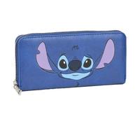 Porte-monnaie enfant Cerda Lilo & Stitch Face Bleu 19x10x2 cm