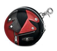 Porte-monnaie enfant Karactermania Dc Comics Harley Quinn Jacket cookie Noir 2,3x8,7x8,7 cm