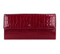 Porte-monnaie Esquire Nizza Protection RFID Cuir 18.5 cm - Rouge - Femme