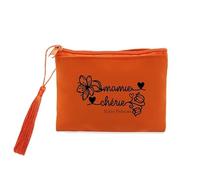 Porte Monnaie et cles Orange Mamie Cherie