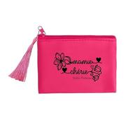 Porte Monnaie et cles Rose Mamie Cherie