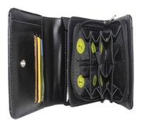 Porte Monnaie euro - Compartiment Billets - 8 Compartiments séparés - Porte Monnaie trieur - Euro noir Frédéric Johns