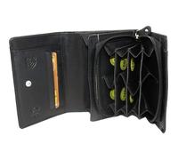 Porte Monnaie Euro en Cuir - Porte Monnaie Trieur 8 Compartiments - Séparation Pièce - Porte Monnaie pour Non Voyant Frédéric Johns