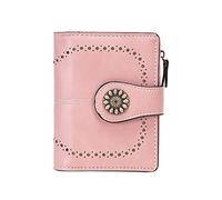 Porte Monnaie Femme Portefeuille Femme Porte Rouge Noir Grand Carte Rose Pochette Cuir Compagnon Genuine Leather Feuille Long Fine format Wallet Feuilles Pour Fille Paillette Portefeuilles Ado