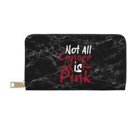 Porte Monnaie Femme Tous Les Cancers Ne sont Pas Roses Cancer Multiple Bourse Pochette Exquis Cuir Portefeuille Mignonne Fille Pochette pour Meilleur Cadeau, Prof, Homme