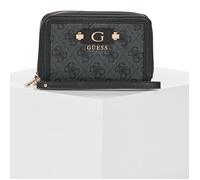 Porte-monnaie femmes Guess LINDSEY SLG MED DOUBLE ZIP Noir Unique