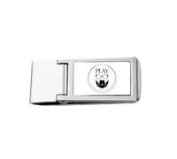 Porte-monnaie fin en acier inoxydable pour lunettes de barbe bouclées