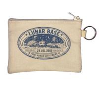 Porte-monnaie « First Human Settlement on Lunar Base » - Beige